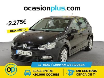 Usado VW Polo Advance 90 CV (66 kW) 2017 Negro Utilitario
