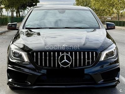 Negro Usado 2015 Mercedes CLA250 AMG line Berlina | 20.499 € (Buen precio)