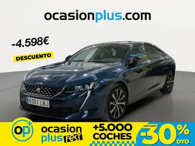 Usado Peugeot 508 GT-line 130 CV (95 kW) 2019 Azul Berlina