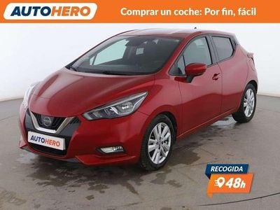 Rojo Usado 2020 Nissan Micra Acenta Utilitario | 11.428 € (Precio justo)