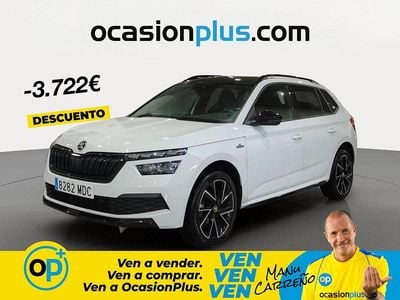 Usado Skoda Kamiq Monte Carlo 150 CV (110 kW) 2022 Blanco SUV