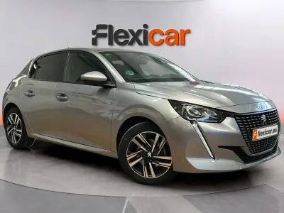 Usado Peugeot 208 Allure 101 CV (74 kW) 2020 Gris Utilitario