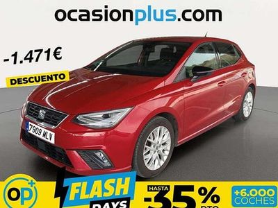 Usado Seat Ibiza FR 110 CV (80 kW) 2023 Rojo Utilitario