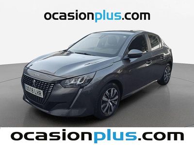 Usado Peugeot 208 Active 102 CV (75 kW) 2020 Gris Utilitario