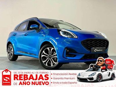 Azul Usado 2021 Ford Puma ST-Line SUV | 17.200 € (Precio justo)