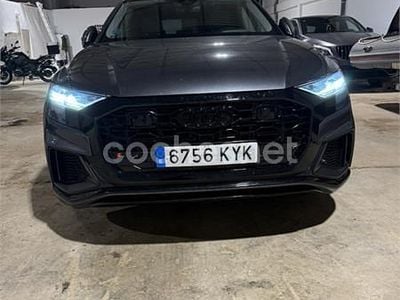 Usado Audi Q8 S-Line 286 CV (210 kW) 2019 Gris / plata SUV