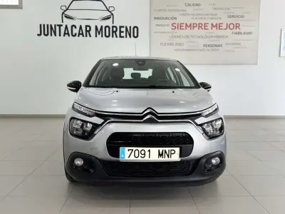 Usado Citroën C3 PureTech 82 CV (60 kW) 2024 Plateado Utilitario