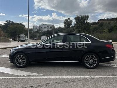 Usado Mercedes C220 170 CV (125 kW) 2014 Negro Berlina