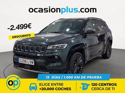 Verde Usado 2021 Jeep Compass SUV | 27.490 €