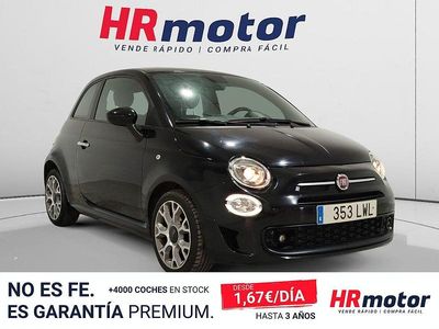 Usado Fiat 500 Connect 70 CV (51 kW) 2021 Negro Utilitario