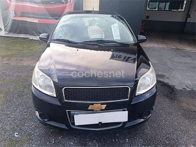 Usado Chevrolet Aveo LS 84 CV (61 kW) 2010 Negro Berlina