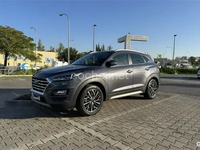 Usado Hyundai Tucson 177 CV (130 kW) 2018 Gris / plata SUV