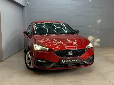 Usado Seat Leon FR 150 CV (110 kW) 2022 Rojo Berlina