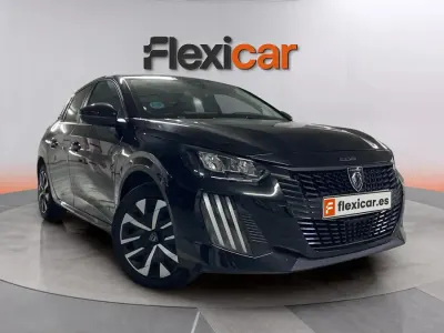 Usado Peugeot 208 Style 101 CV (74 kW) 2024 Negro Utilitario