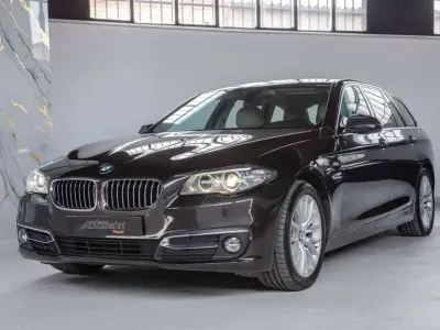 Usado BMW 520 Luxury Line 190 CV (139 kW) 2015 Gris Familiar