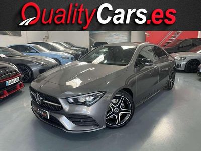 Usado Mercedes CLA200 150 CV (110 kW) 2022 Gris Coupe