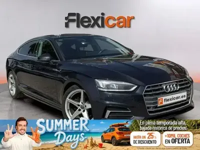 Usado Audi A5 Sportback Advanced Plus 150 CV (110 kW) 2018 Negro Utilitario