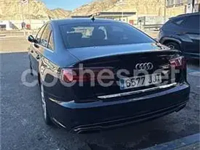 Usado Audi A6 S-Line 333 CV (244 kW) 2016 Negro Berlina