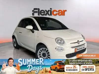 Usado Fiat 500 Lounge 70 CV (51 kW) 2020 Blanco Utilitario
