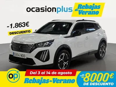 Usado Peugeot 2008 Allure 145 CV (106 kW) 2025 Blanco SUV