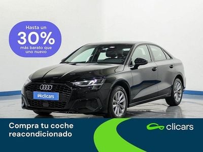 Usado Audi A3 116 CV (85 kW) 2021 Negro Berlina