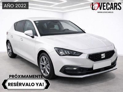 Usado Seat Leon Style 115 CV (84 kW) 2022 Blanco Berlina