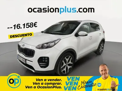 Usado Kia Sportage GT-Line 141 CV (103 kW) 2018 Blanco SUV