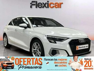 Usado Audi A3 Sportback 150 CV (110 kW) 2020 Blanco Utilitario
