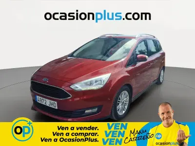 Usado Ford C-MAX Trend+ 125 CV (91 kW) 2015 Rojo Monovolumen
