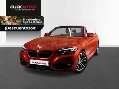 Usado BMW 218 Comfort Edition 136 CV (100 kW) 2021 Naranja Descapotable