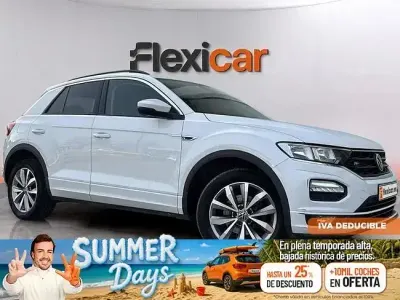 Usado VW T-Roc Advance 110 CV (80 kW) 2022 Blanco SUV