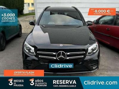 Usado Mercedes GLC250 204 CV (150 kW) 2017 Negro SUV