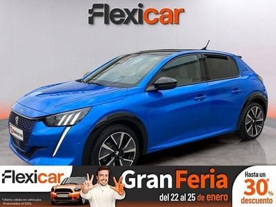 Azul Usado 2020 Peugeot e-208 GT Utilitario | 15.990 € (Precio justo)