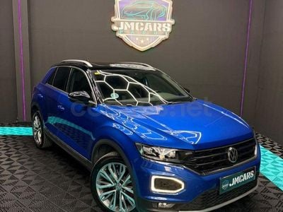 Usado VW T-Roc Sportline 150 CV (110 kW) 2020 Azul SUV