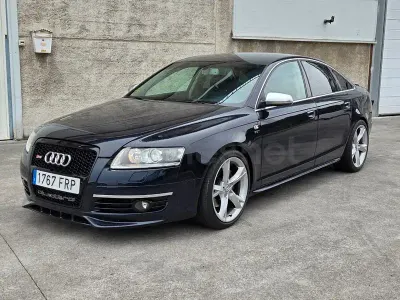 Usado Audi A6 S-Line 225 CV (165 kW) 2005 Azul Berlina