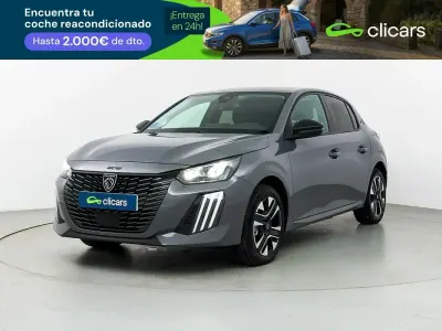 Usado Peugeot e-208 Allure 114 kW (156 CV) 2025 Gris Utilitario