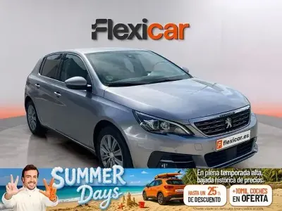Usado Peugeot 308 Active 130 CV (95 kW) 2021 Gris