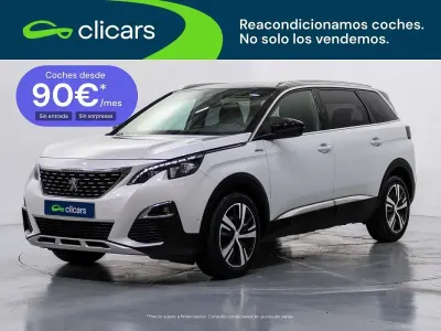 Usado Peugeot 5008 GT-line 131 CV (96 kW) 2018 Blanco SUV