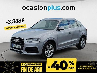 Gris plata Usado 2017 Audi Q3 Design SUV | 20.362 € (Precio justo)