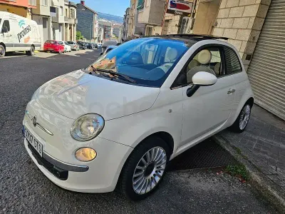 Usado Fiat 500 Lounge 69 CV (50 kW) 2010 Blanco Berlina