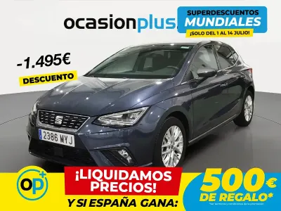 Usado Seat Ibiza XCELLENCE 115 CV (84 kW) 2025 Gris Utilitario