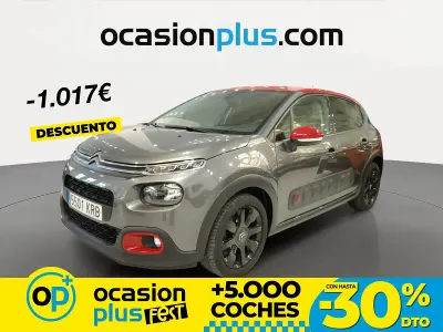 Usado Citroën C3 PureTech 110 CV (80 kW) 2018 Gris Utilitario