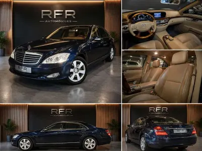 Usado Mercedes S320 234 CV (172 kW) 2007 Azul Berlina