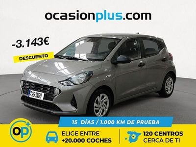 Usado Hyundai i10 67 CV (49 kW) 2022 Gris / plata Utilitario