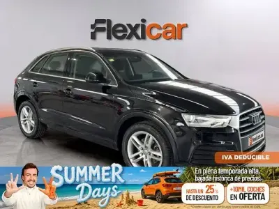 Usado Audi Q3 Sport 150 CV (110 kW) 2018 Negro SUV