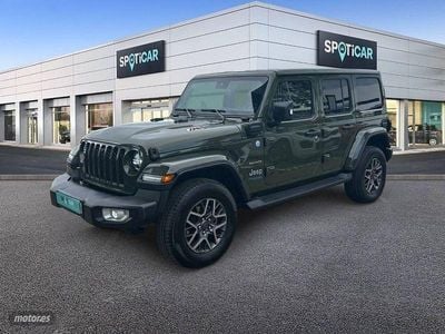 Usado Jeep Wrangler Sahara 381 CV (280 kW) 2021 Verde SUV
