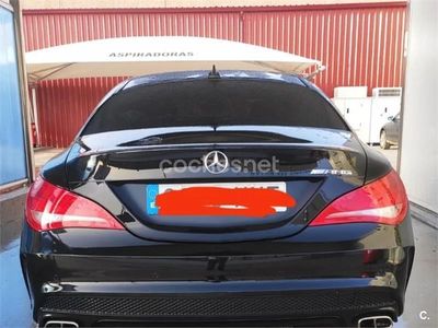 Usado Mercedes CLA220 AMG line 170 CV (125 kW) 2014 Negro Berlina