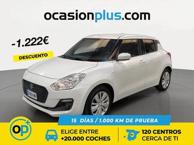 Usado Suzuki Swift 90 CV (66 kW) 2019 Blanco Utilitario