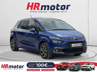 Usado Citroën C4 Picasso Feel 120 CV (88 kW) 2018 Azul Monovolumen