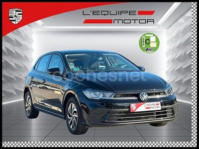 Usado VW Polo R-line 110 CV (80 kW) 2021 Negro Berlina